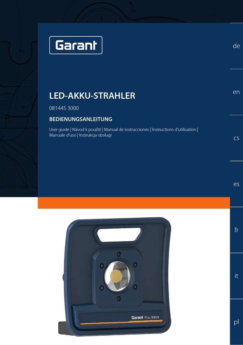 GARANT 081445 3000 User manual