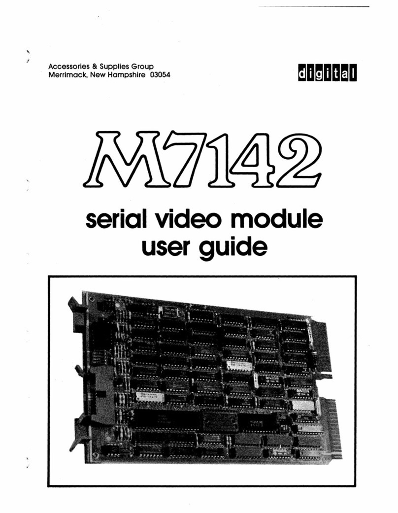 Digital Equipment M7142 user guide