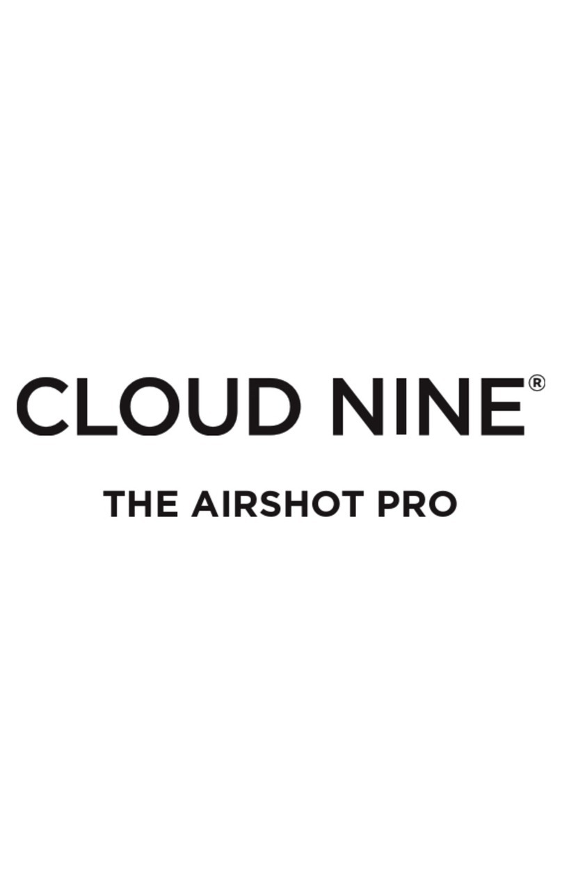Cloud Nine AIRSHOT PRO manual