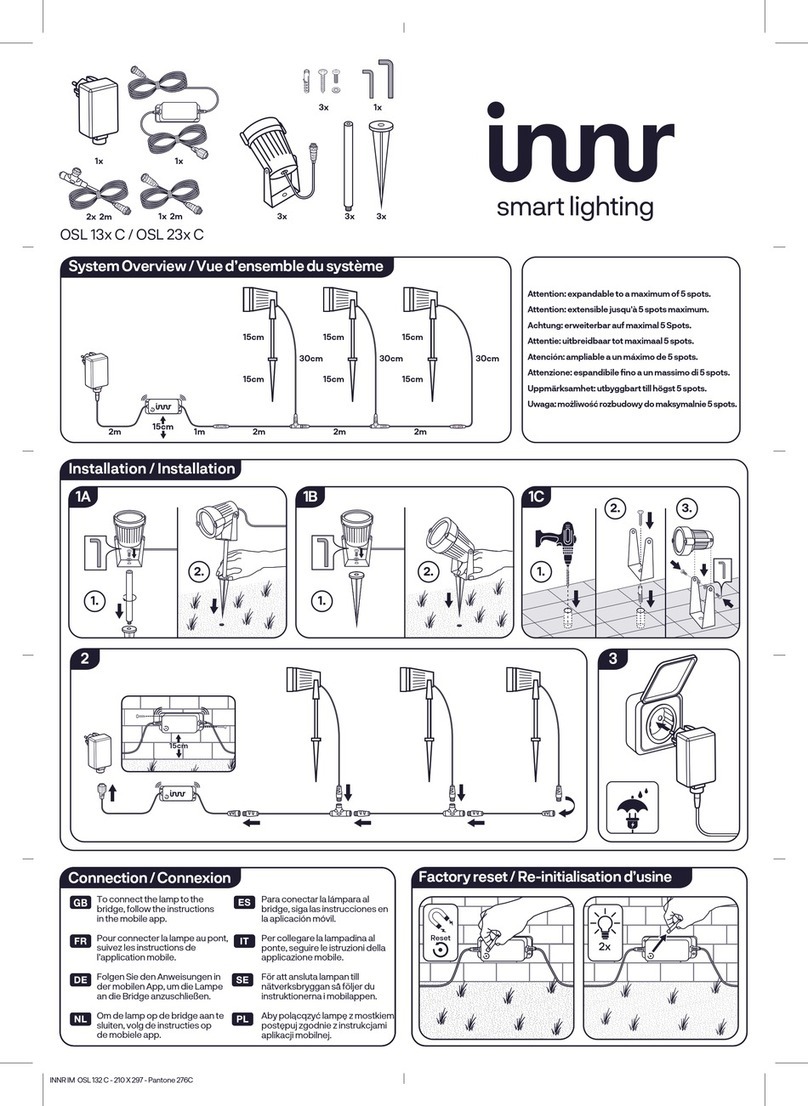 INNR OSL 13 C Series manual