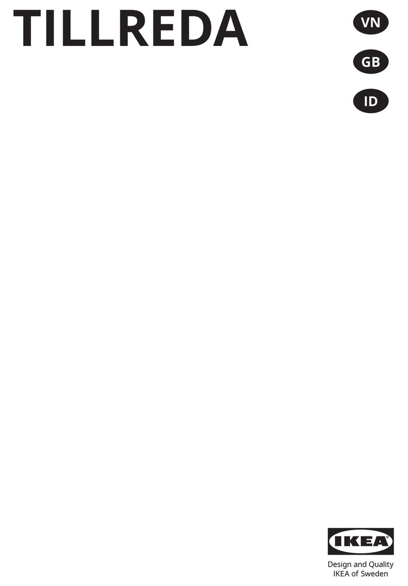 IKEA TILLREDA User manual