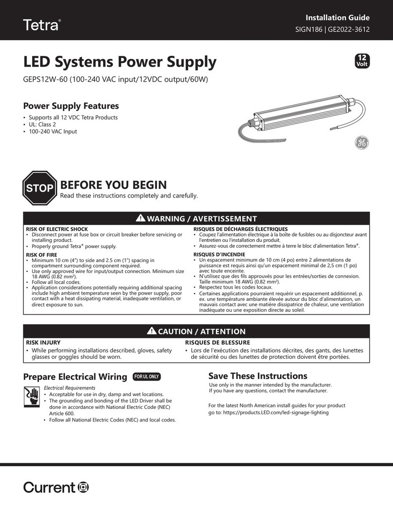 Tetra GEPS12W-60 installation guide