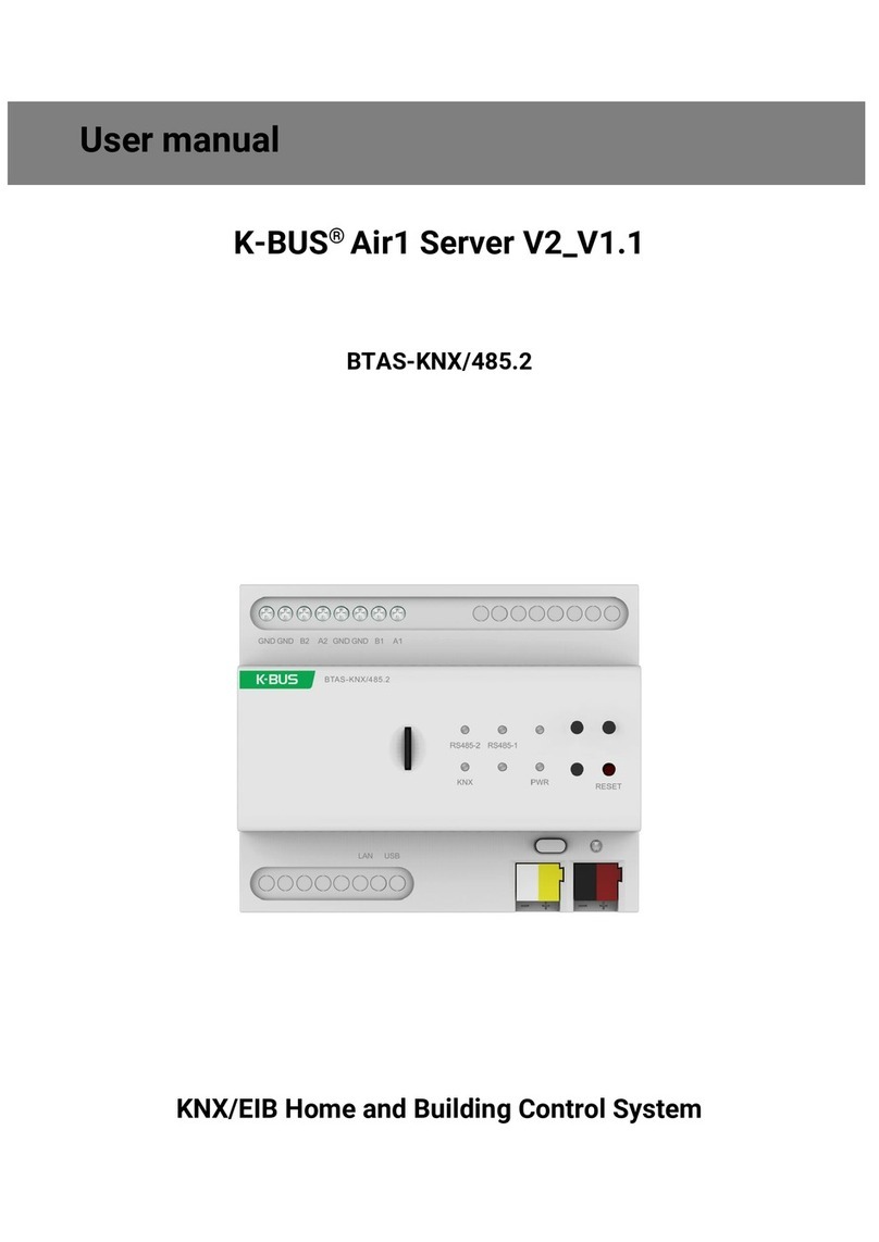 GVS K-BUS Air1 Server user manual