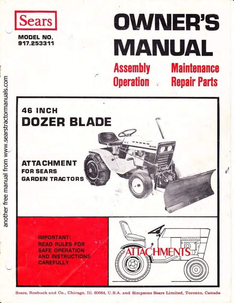 Sears 917.253311 owner's manual
