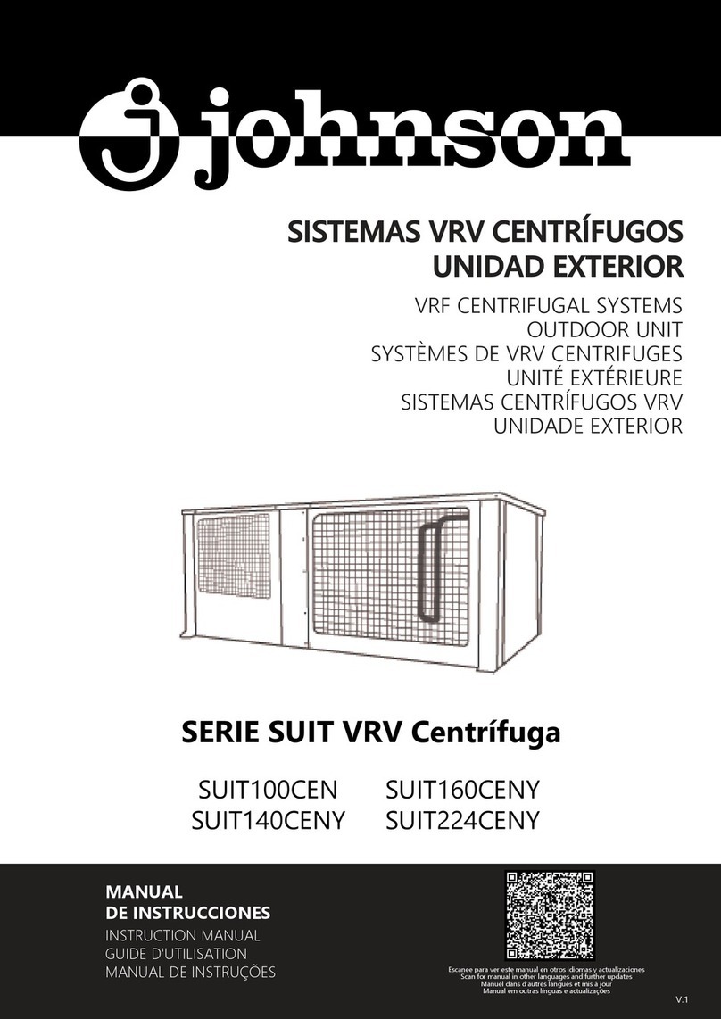 Johnson SUIT VRV Series instruction manual Johnson SUIT VRV Series instruction manual