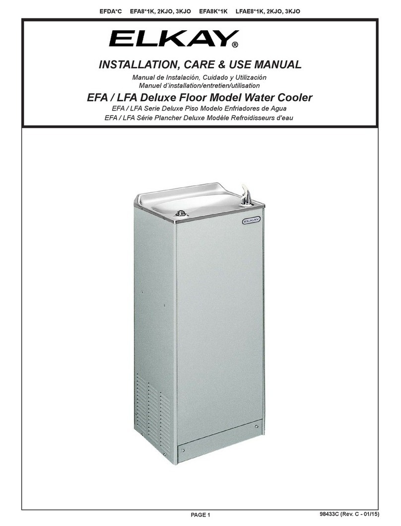 Elkay EFA Series Installation manual