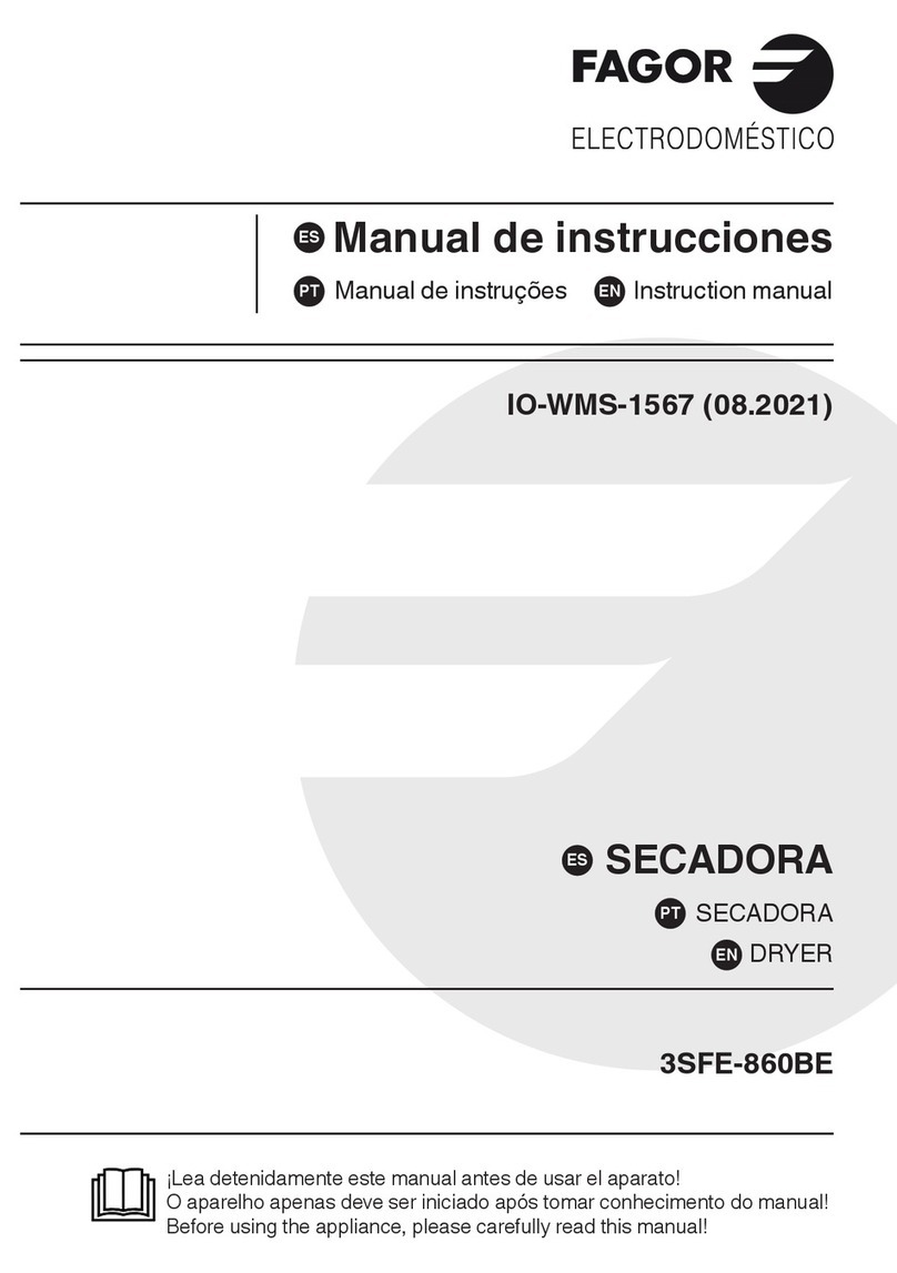 Fagor IO-WMS-1567 User manual Fagor IO-WMS-1567 User manual