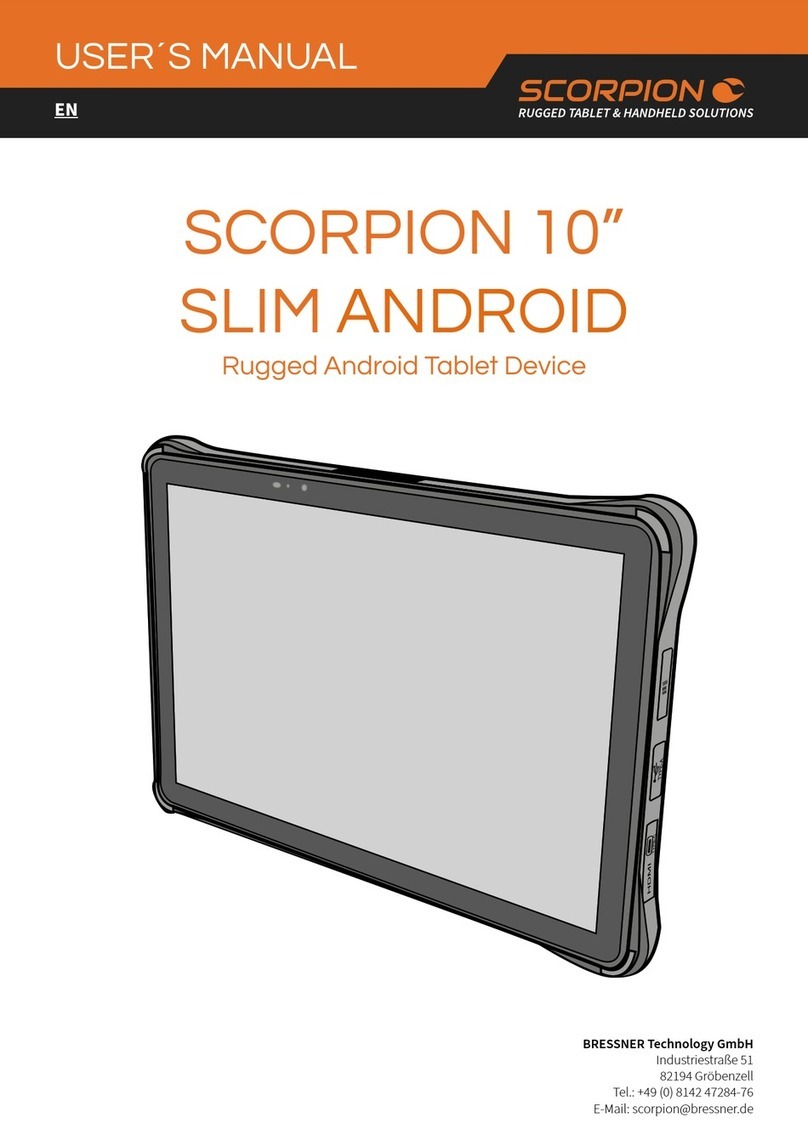 SCORPION 27314 User manual