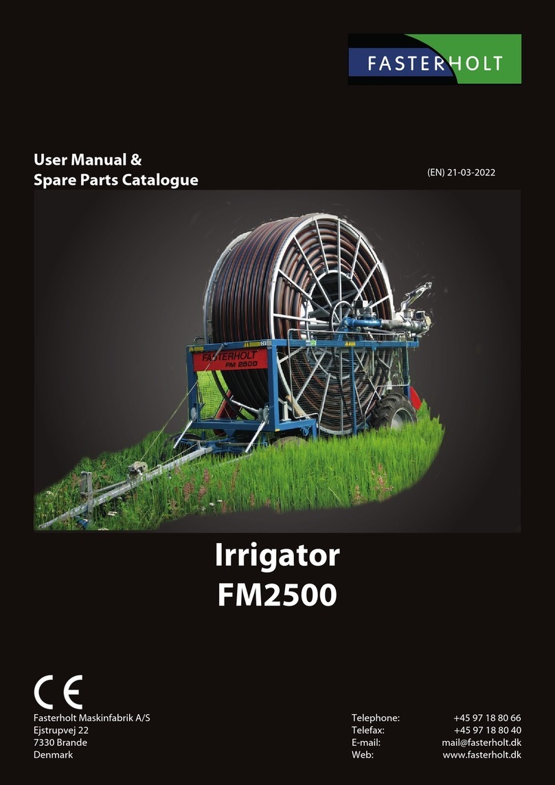 FASTERHOLT FM2500 User Manual and Spare Parts Catalogue FASTERHOLT FM2500 User Manual and Spare Parts Catalogue