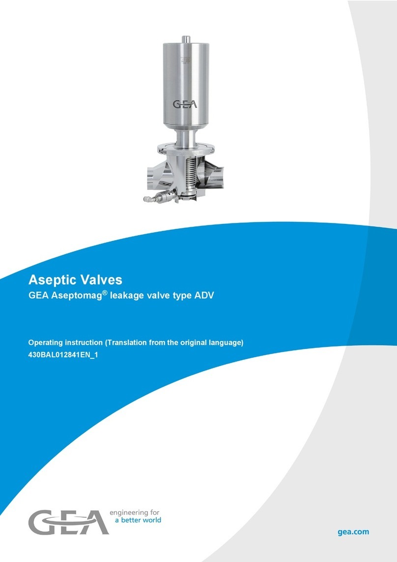 GEA Aseptomag ADV User manual
