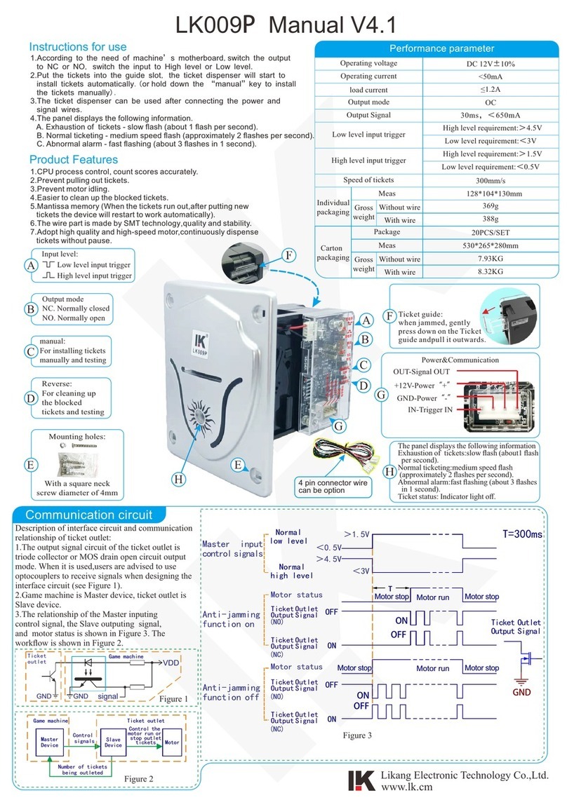 LK LK009P manual