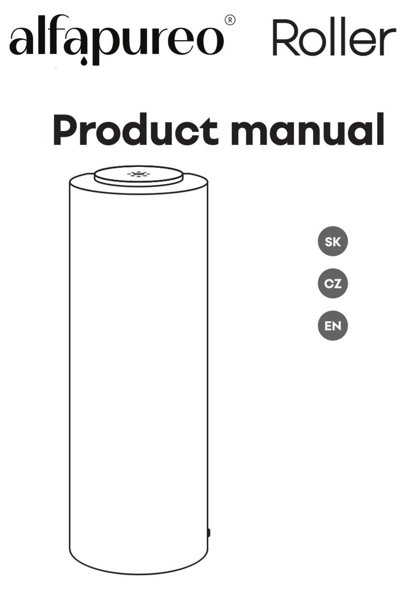 alfapureo Roller product manual