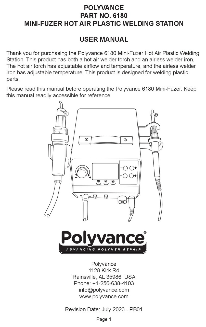 Polyvance 6180 user manual