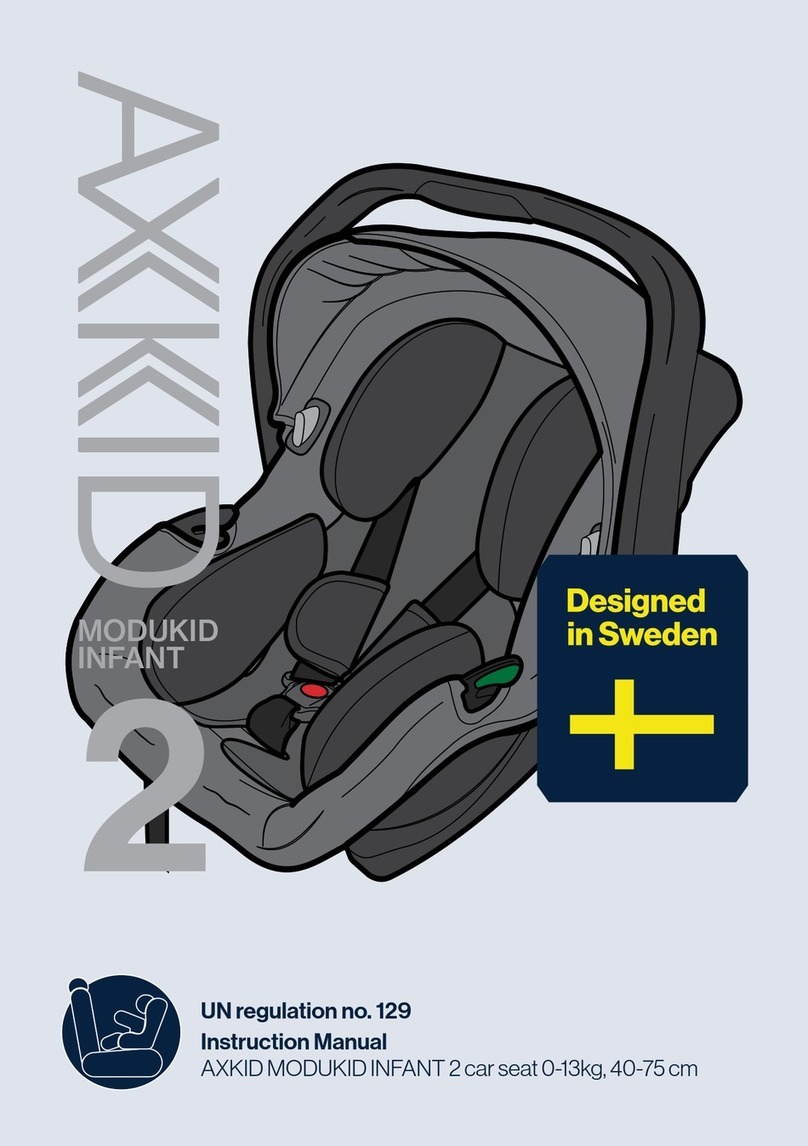 Axkid MODUKID INFANT 2 instruction manual