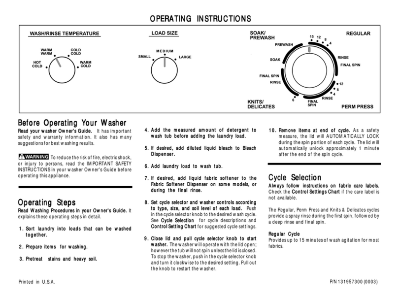 Frigidaire FLEB8200DS0 User manual