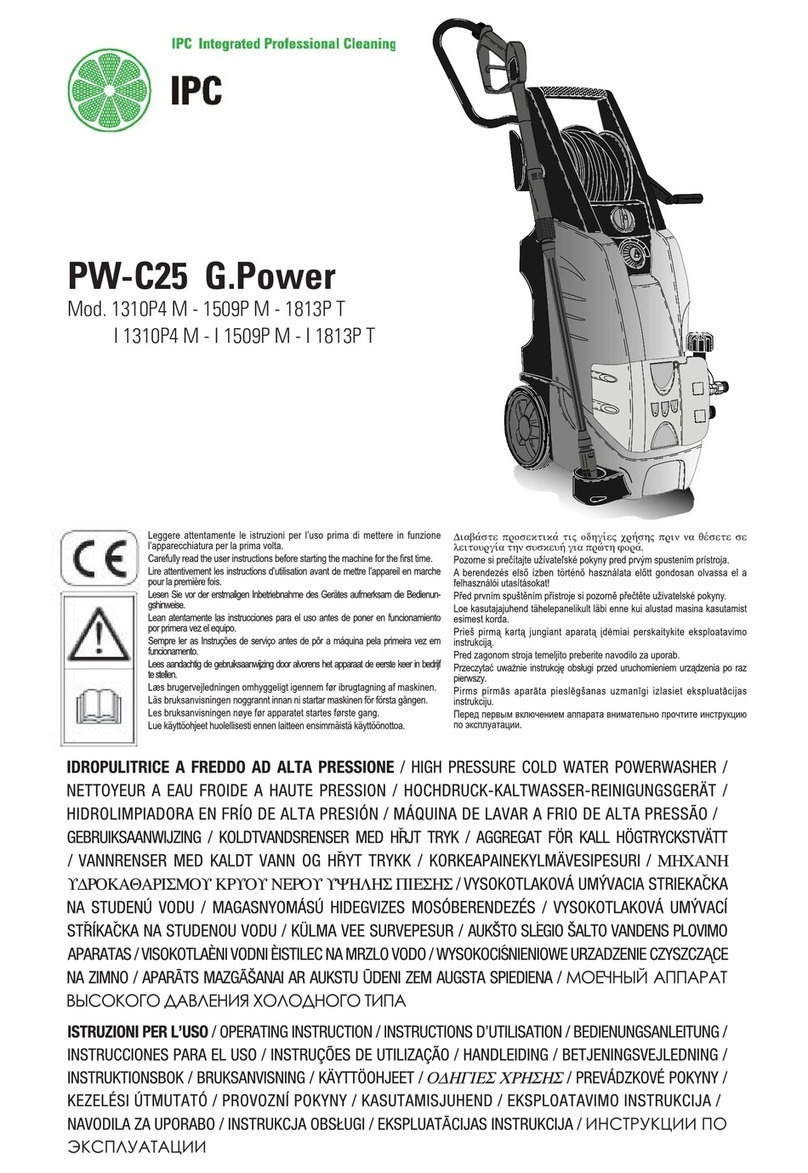 IPC PW-C25 operating instructions IPC PW-C25 operating instructions