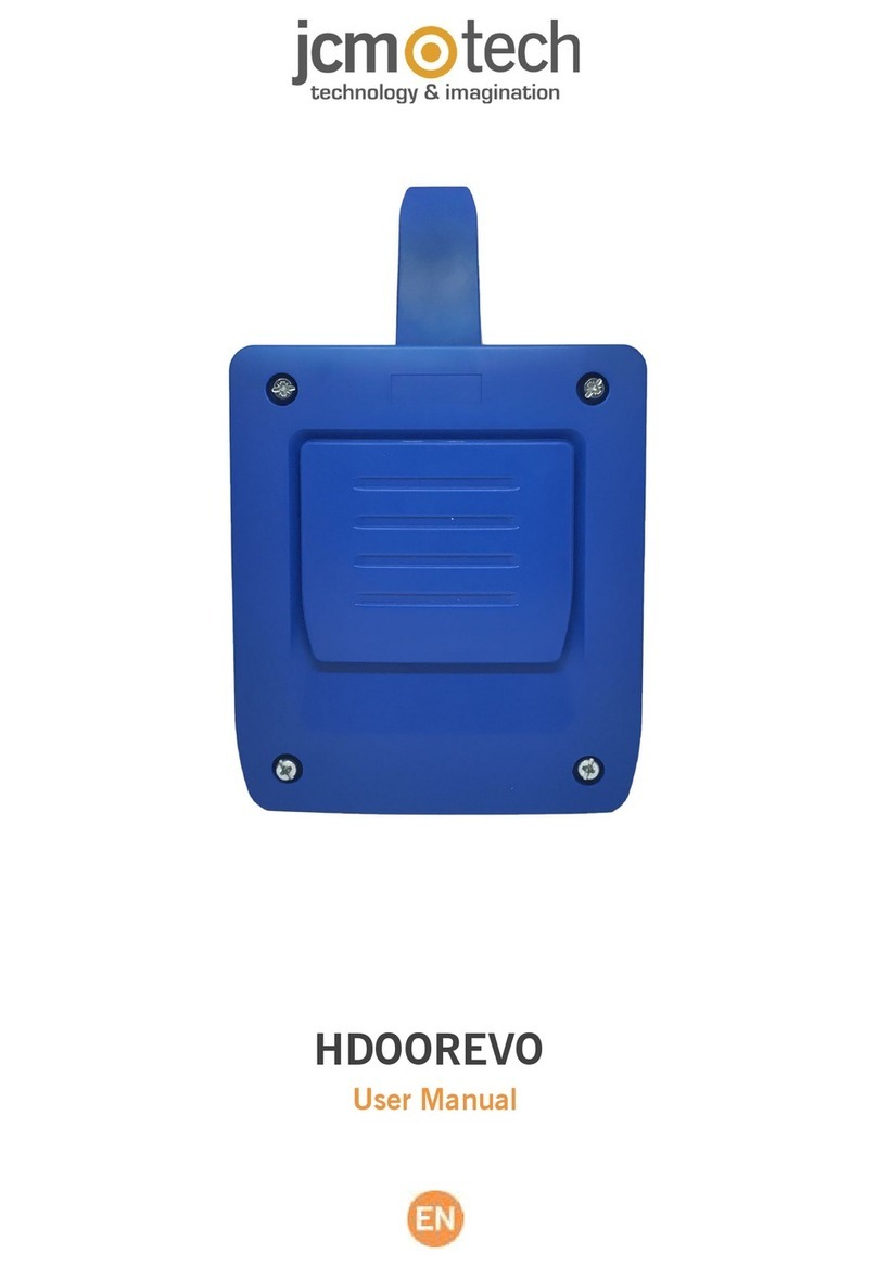 jcm-tech HDOOREVO user manual
