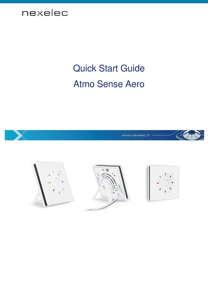 Nexelec Atmo Sense Aero quick start guide