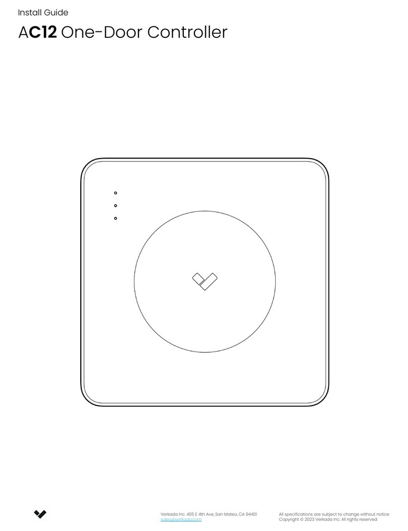Verkada AC12 install guide