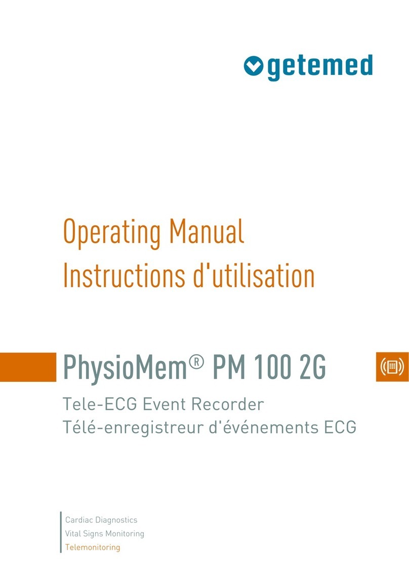 getemed PhysioMem PM 1002G User manual