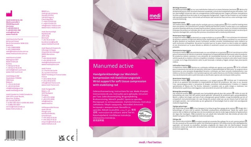 medi Manumed active User manual medi Manumed active User manual