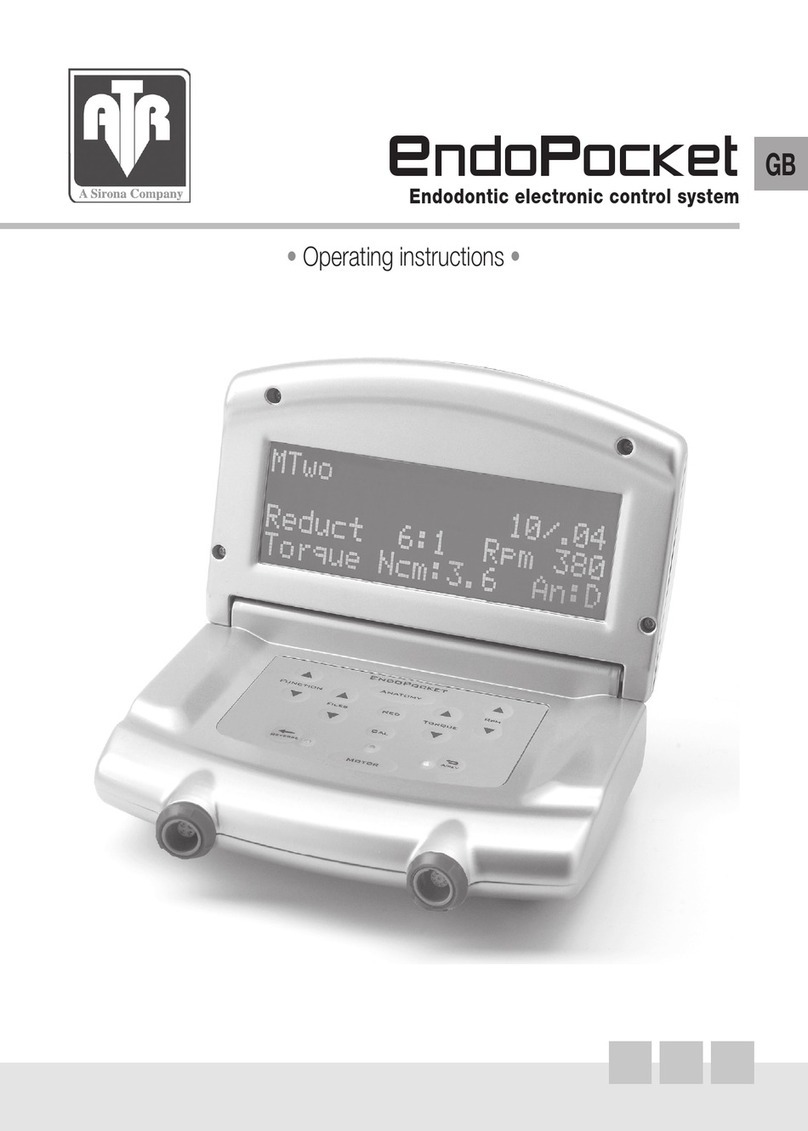 Sirona EndoPocket operating instructions