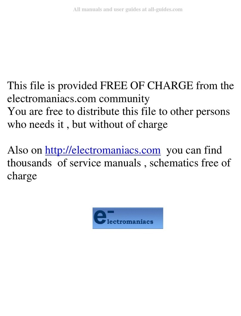 LG 52SZ8D User manual