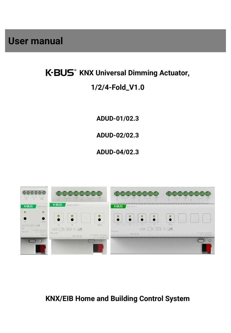 GVS K-Bus ADUD-01/02.3 User manual