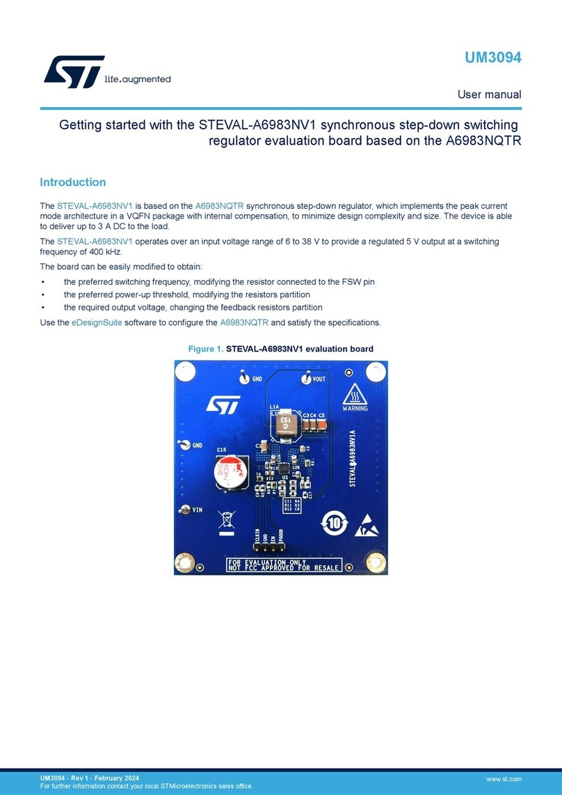 ST STEVAL-A6983NV1 User manual