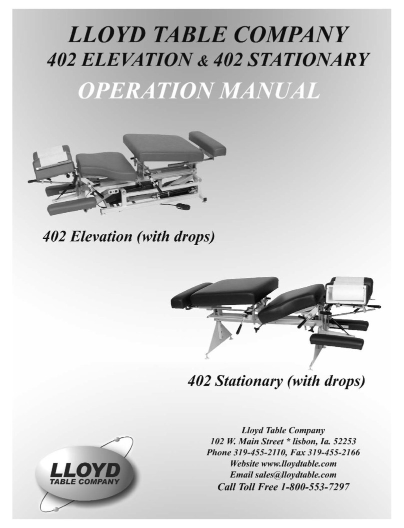 Lloyd 402 Flexion Elevation User manual