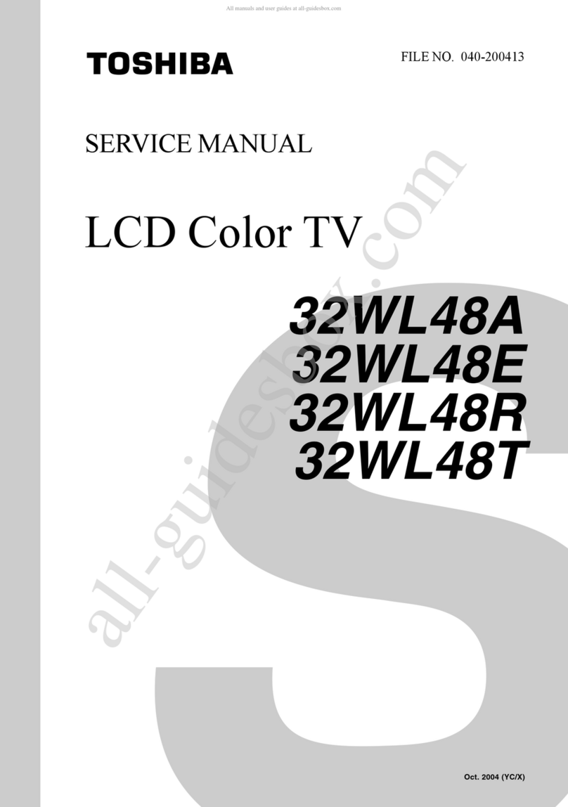 Toshiba 32WL48A User manual Toshiba 32WL48A User manual