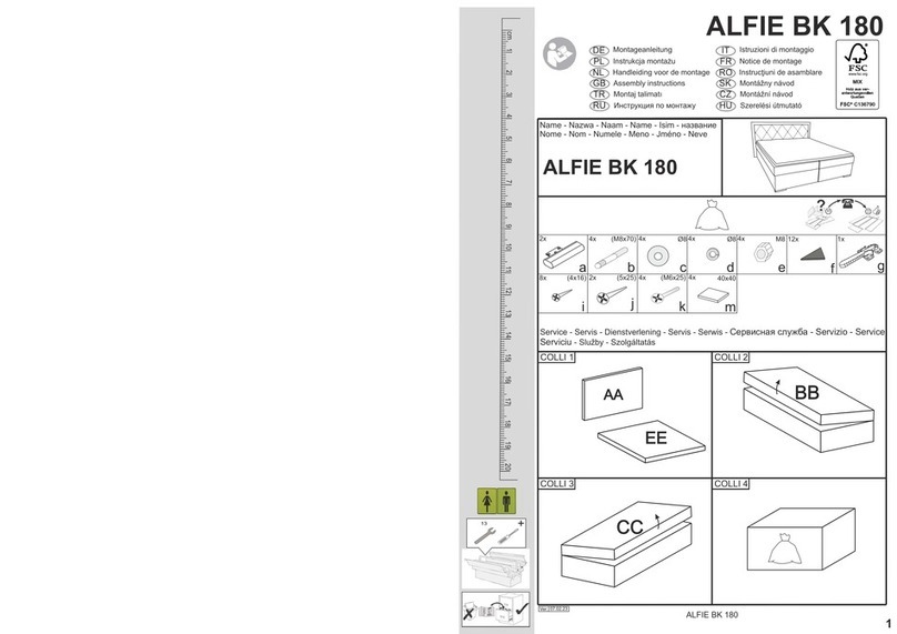 Otto ALFIE BK 180 Assembly instructions Otto ALFIE BK 180 Assembly instructions