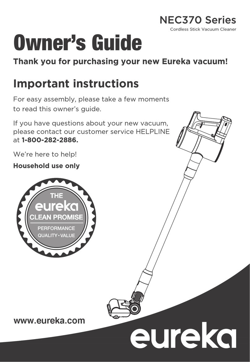 Eureka NEC370 Series User manual