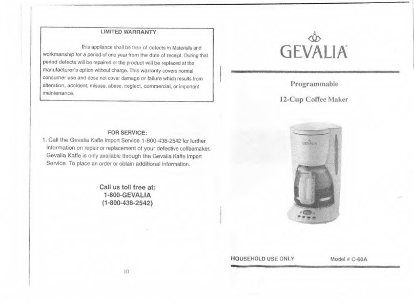 Gevalia C-60A User manual