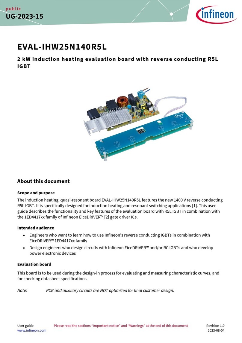 Infineon EVAL-IHW25N140R5L User manual