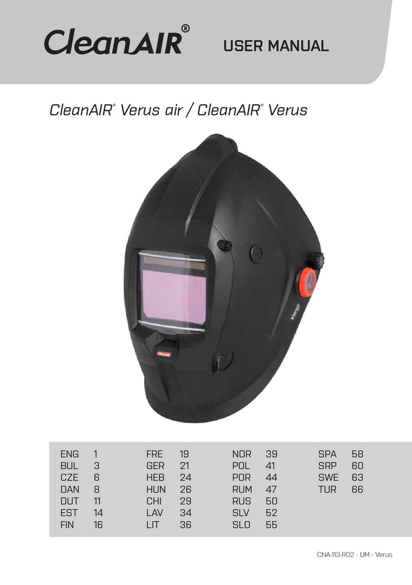 cleanAIR Verus air user manual