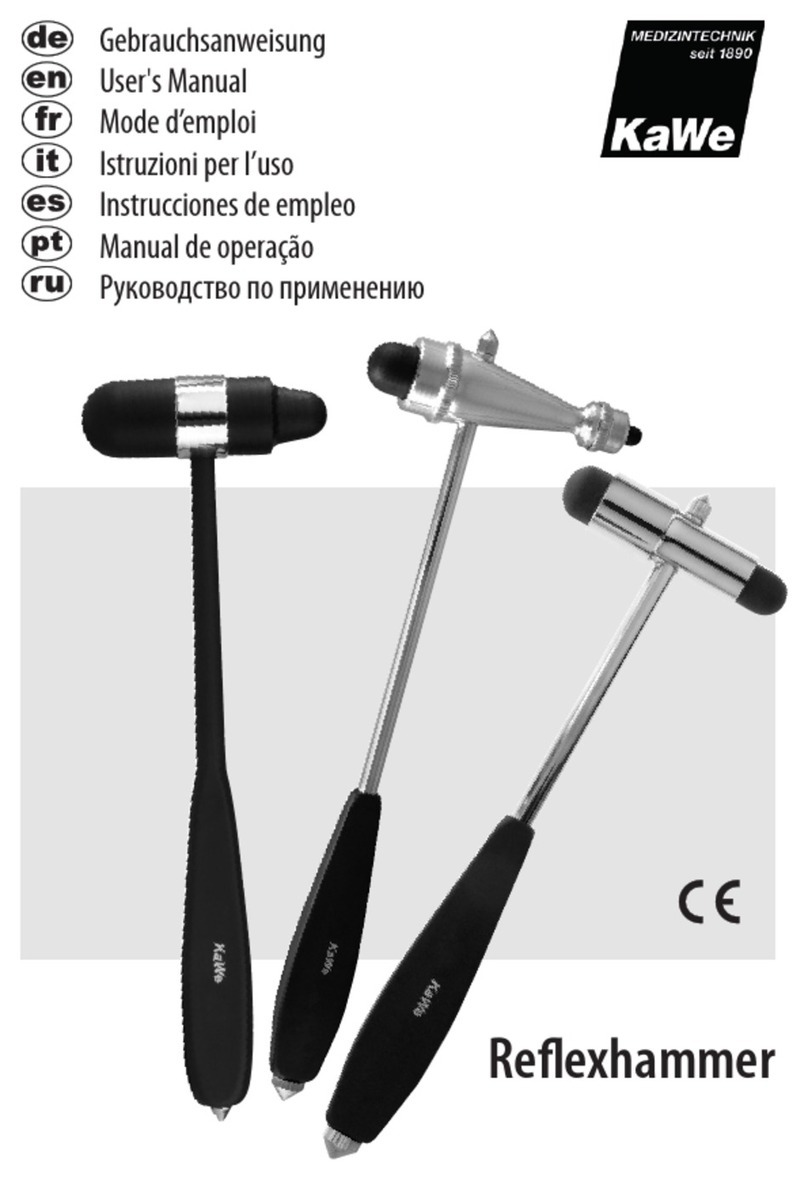 KaWe Reflexhammer user manual