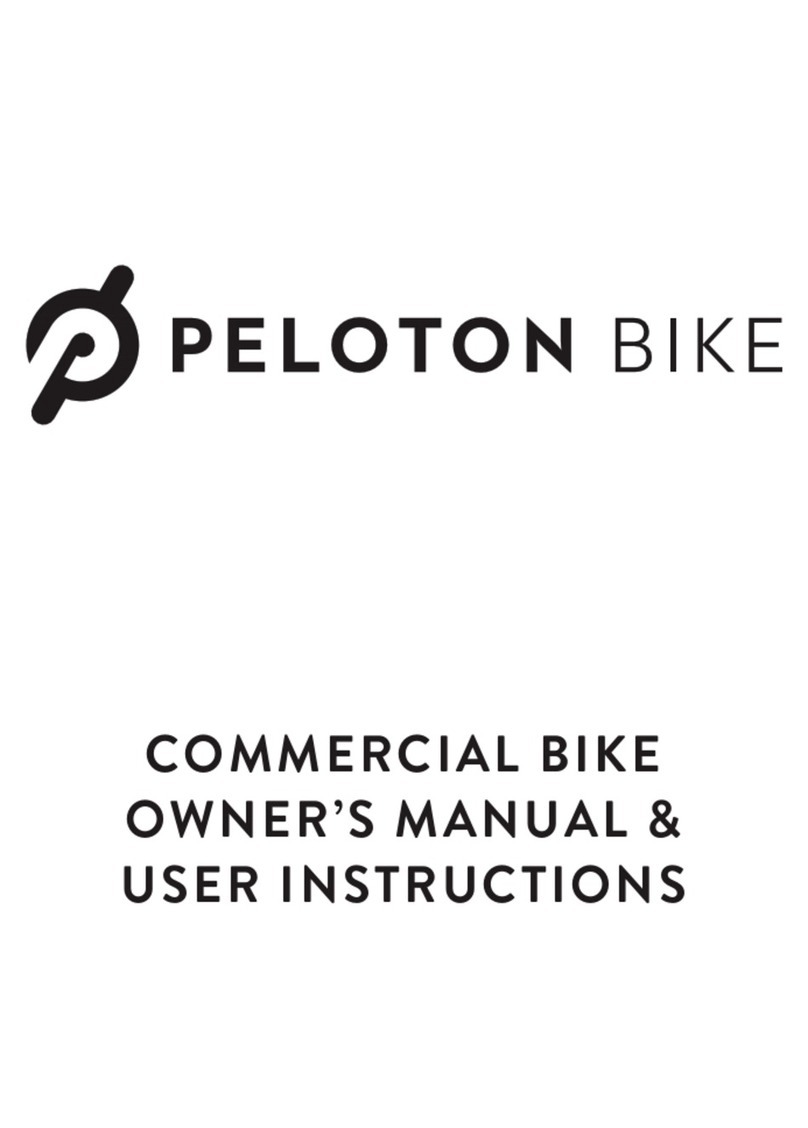 Peloton PL-01 owner's manual
