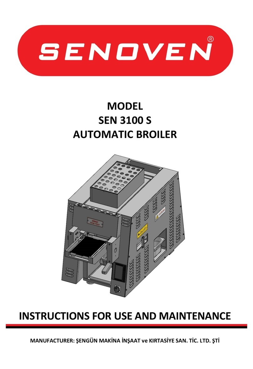 Senoven SEN 3100 S Instructions for use and maintenance