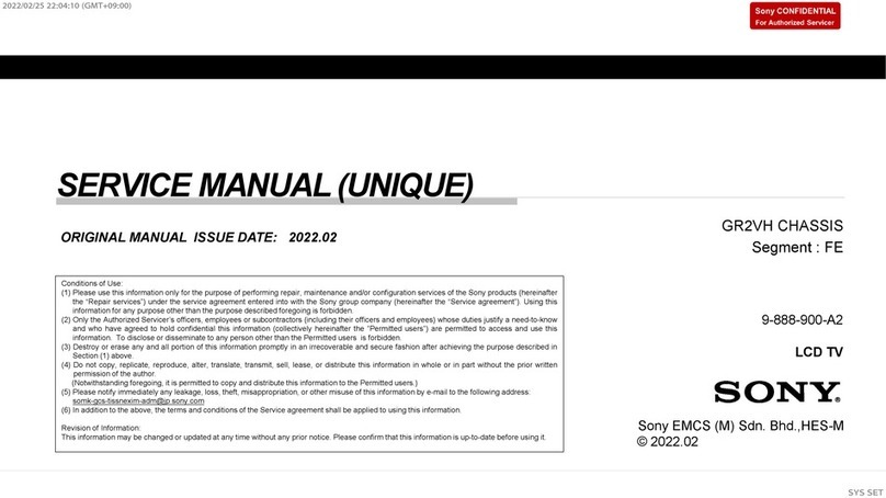 Sony Bravia KD-43X80K User manual