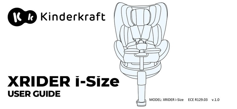 Kinderkraft XRIDER i-SIZE user guide