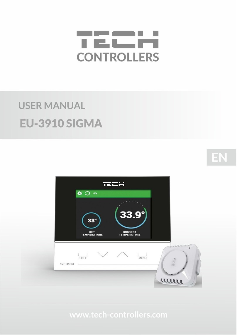 Tech Controllers EU-3910 SIGMA user manual