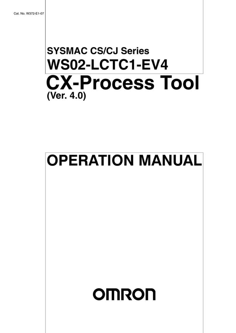 Omron SYSMAC CS Series Operation manual