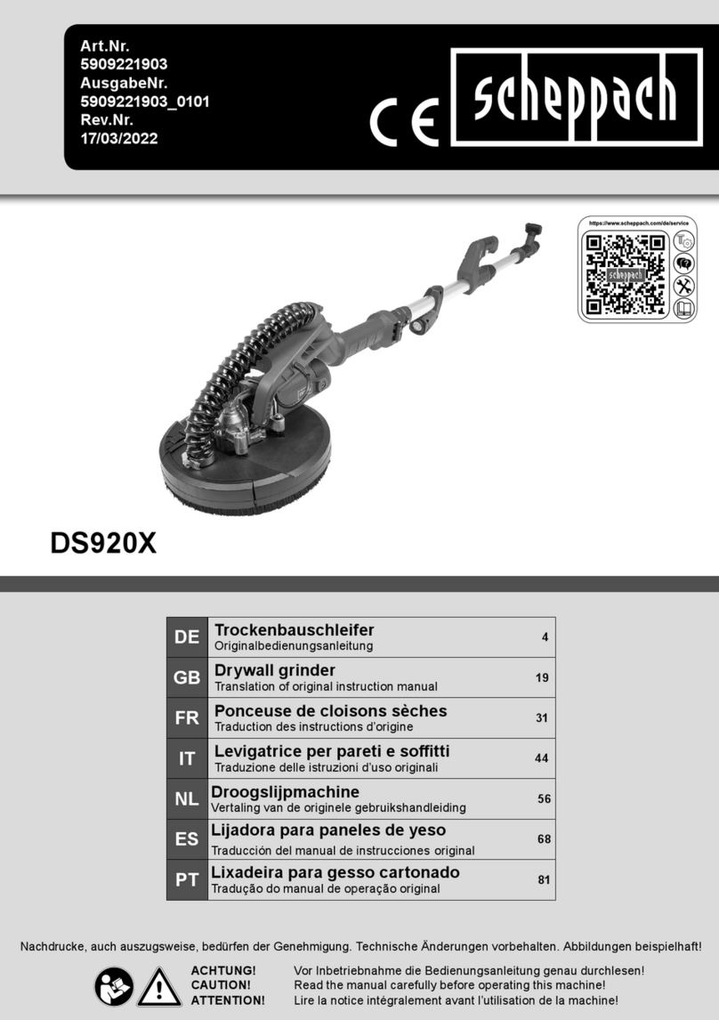 Scheppach DS920X Instructions for use