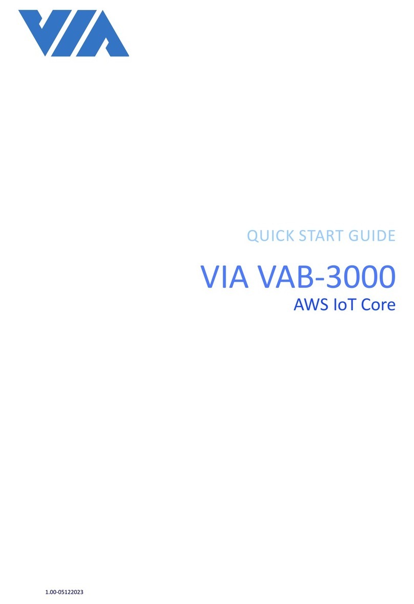 VIA Technologies VAB-3000 User manual