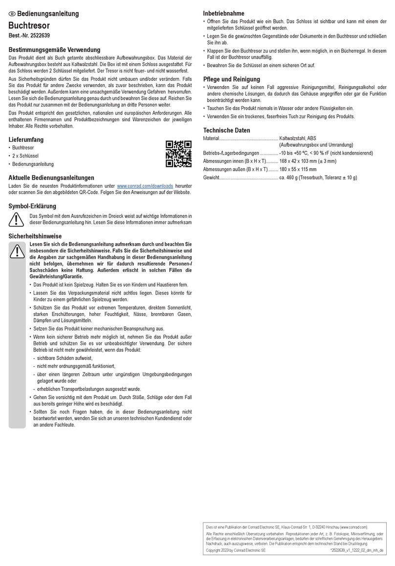 Conrad 2522639 operating instructions
