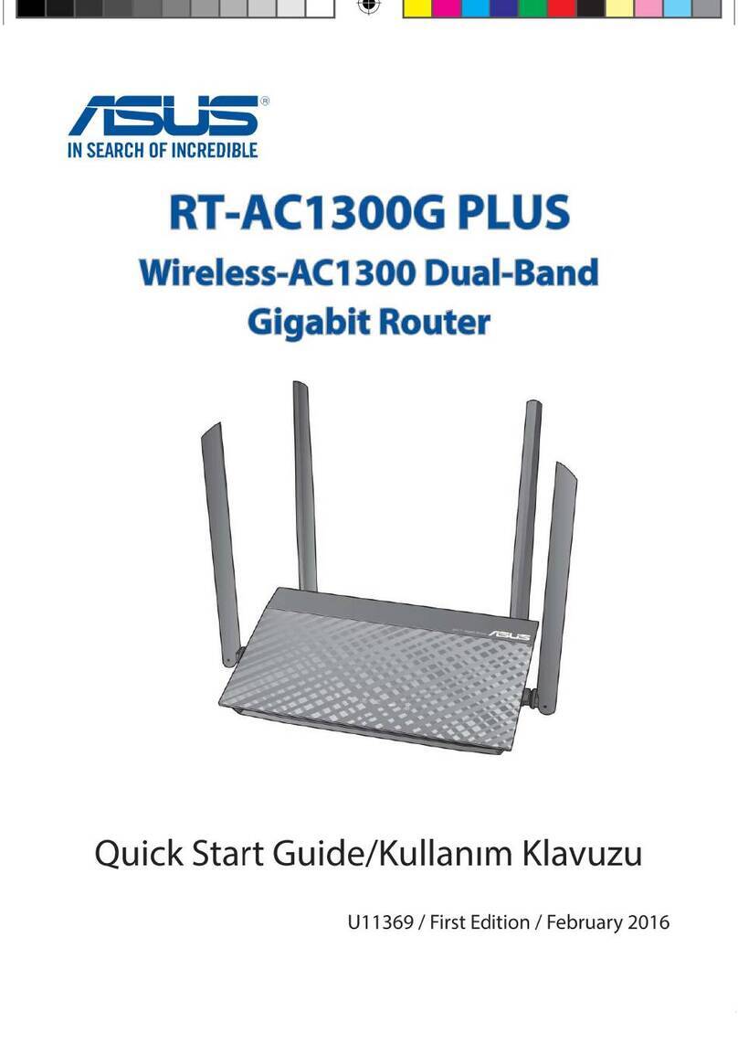 Asus RT-AC1300G PLUS User manual Asus RT-AC1300G PLUS User manual