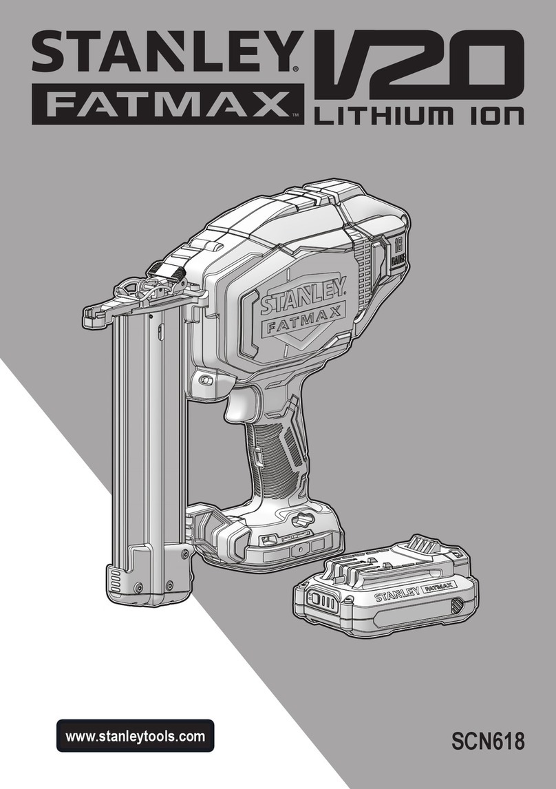 Stanley SCN618 User manual