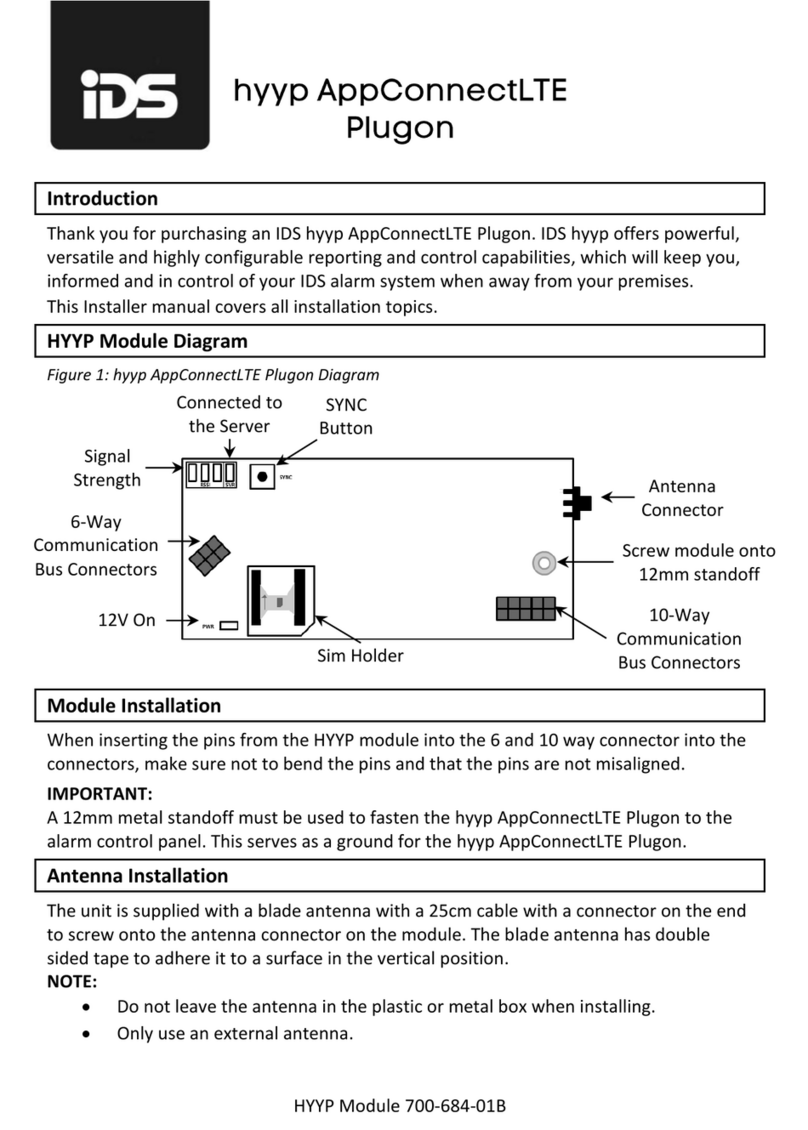 IDS hyyp AppConnectLTE Plugon quick start guide IDS hyyp AppConnectLTE Plugon quick start guide