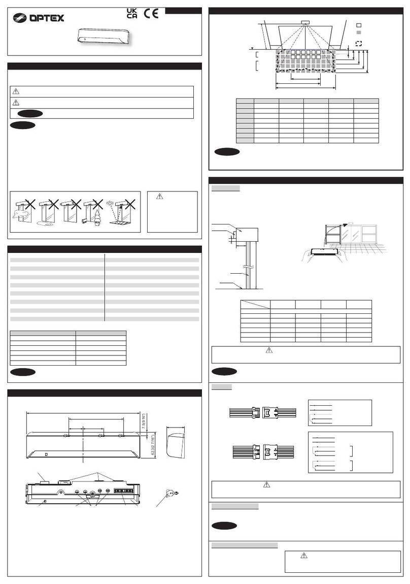 Optex OA-AXIS I manual